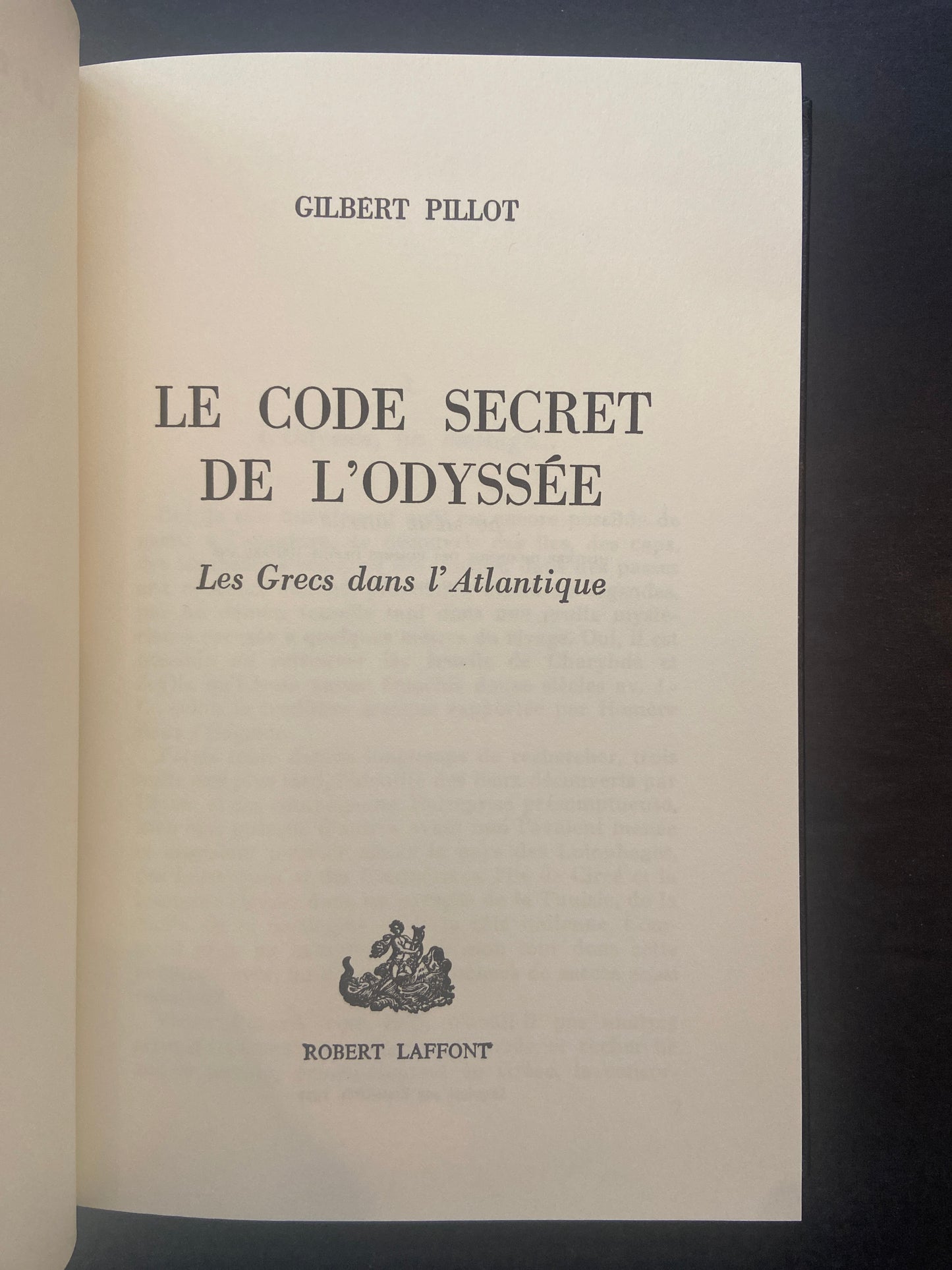 LE CODE SECRET DE L'ODYSSÉE