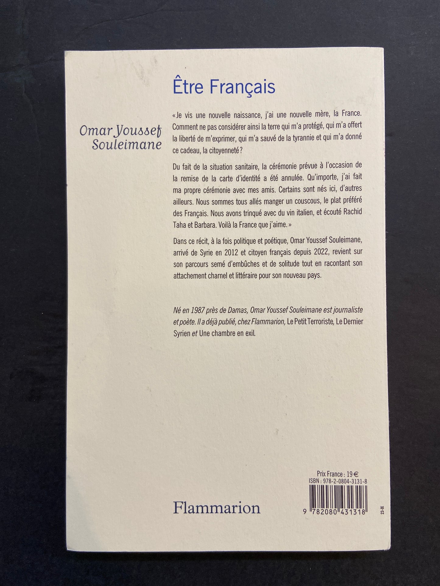 ÊTRE FRANÇAIS