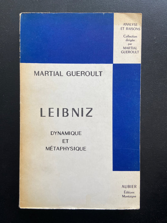 LEIBNIZ - DYNAMIQUE ET MÉTAPHYSIQUE