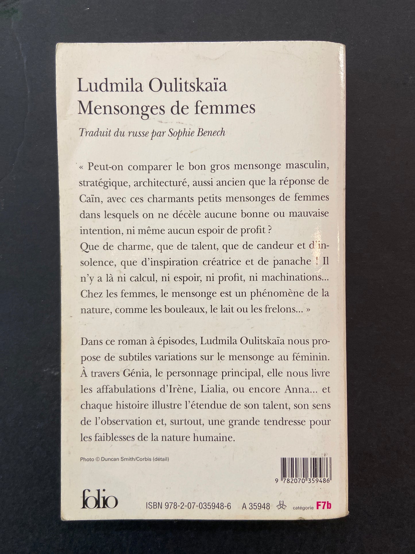 MENSONGES DE FEMMES