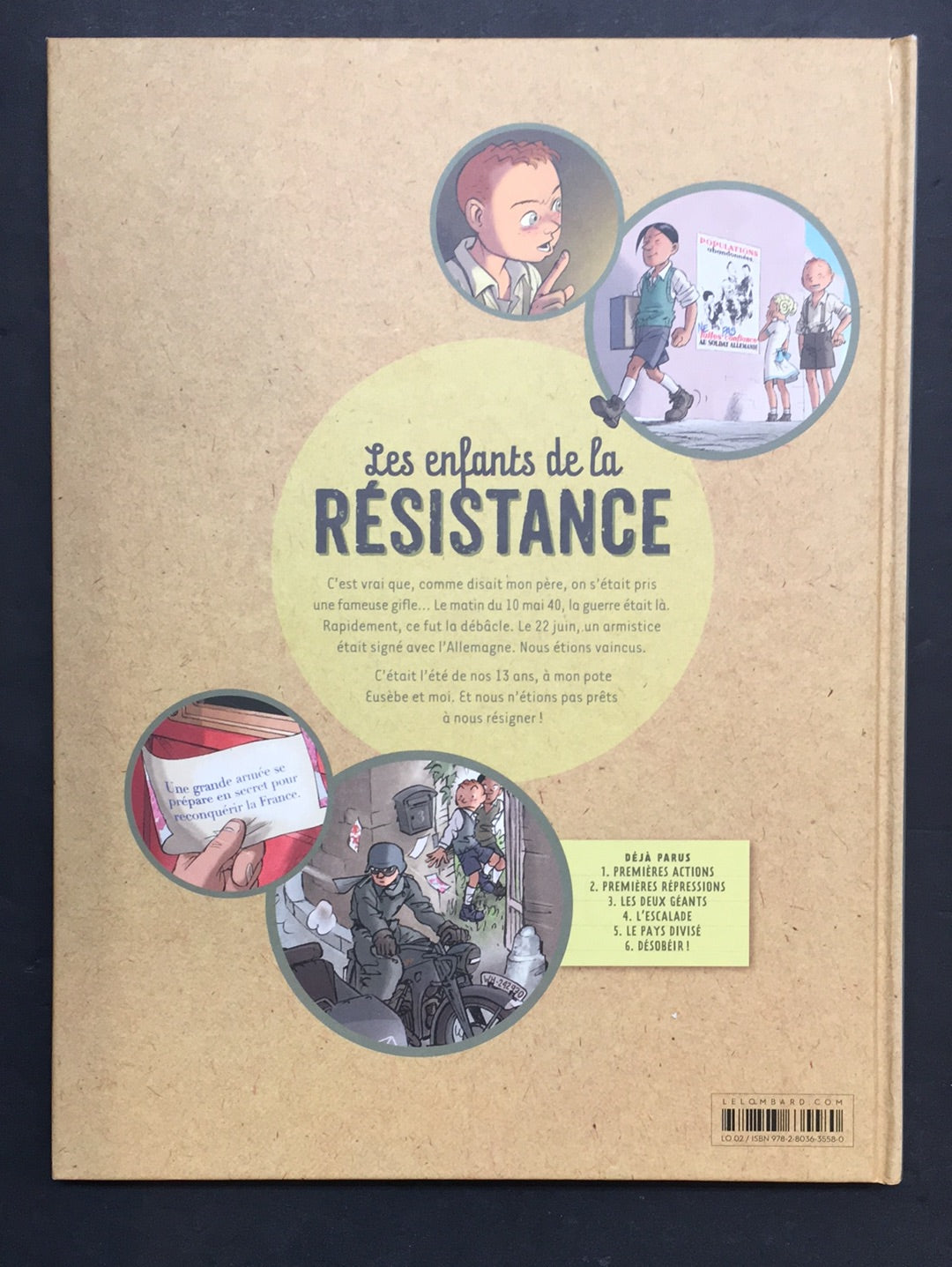 LES ENFANTS DE LA RÉSISTANCE - T.01 PREMIÈRES ACTIONS