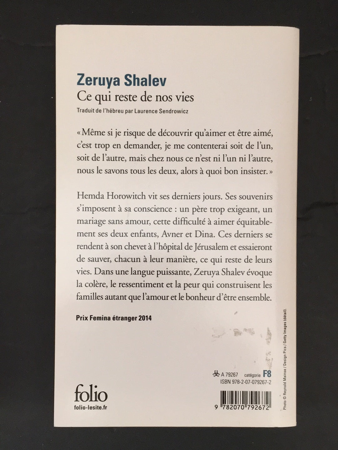 CE QUI RESTE DE NOS VIES