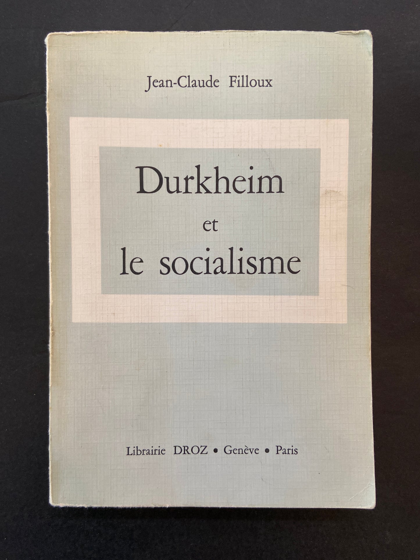 DURKHEIM ET LE SOCIALISME