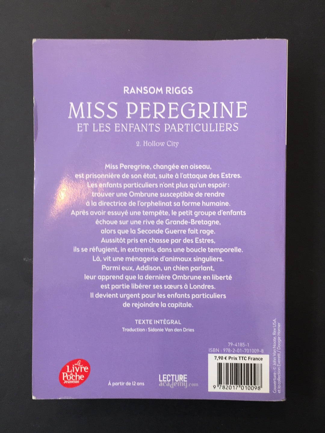 MISS PEREGRINE ET LES ENFANTS PARTICULIERS - T.02 HOLLOW CITY