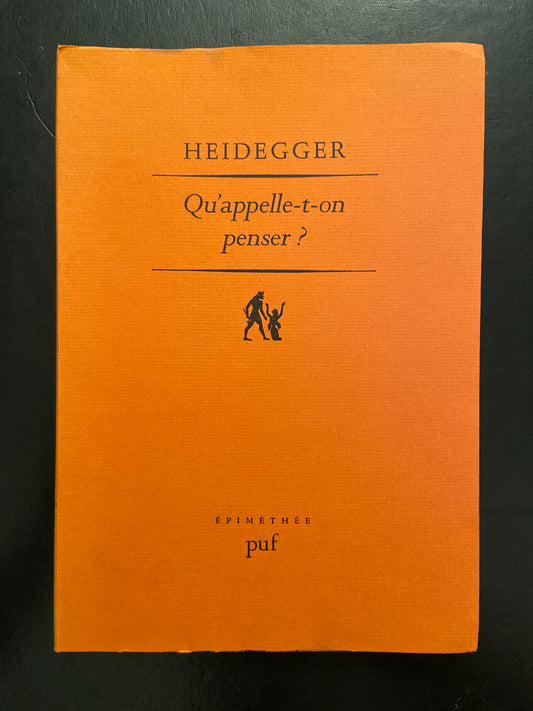 QU'APPELLE-T-ON PENSER?