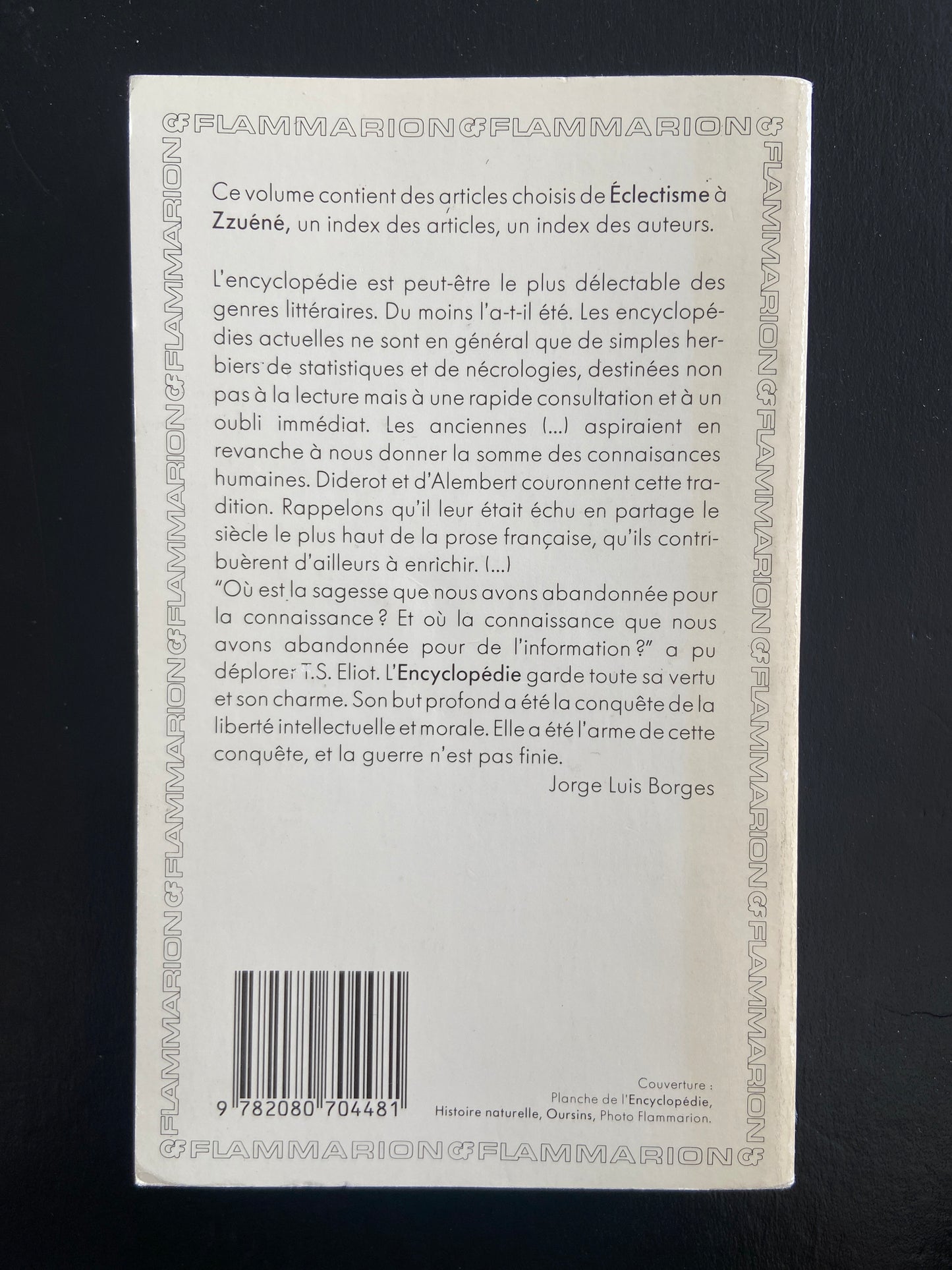 ENCYCLOPÉDIE OU DICTIONNAIRE RAISONNÉ DES SCIENCES DES ARTS ET DES MÉTIERS - TOME 02