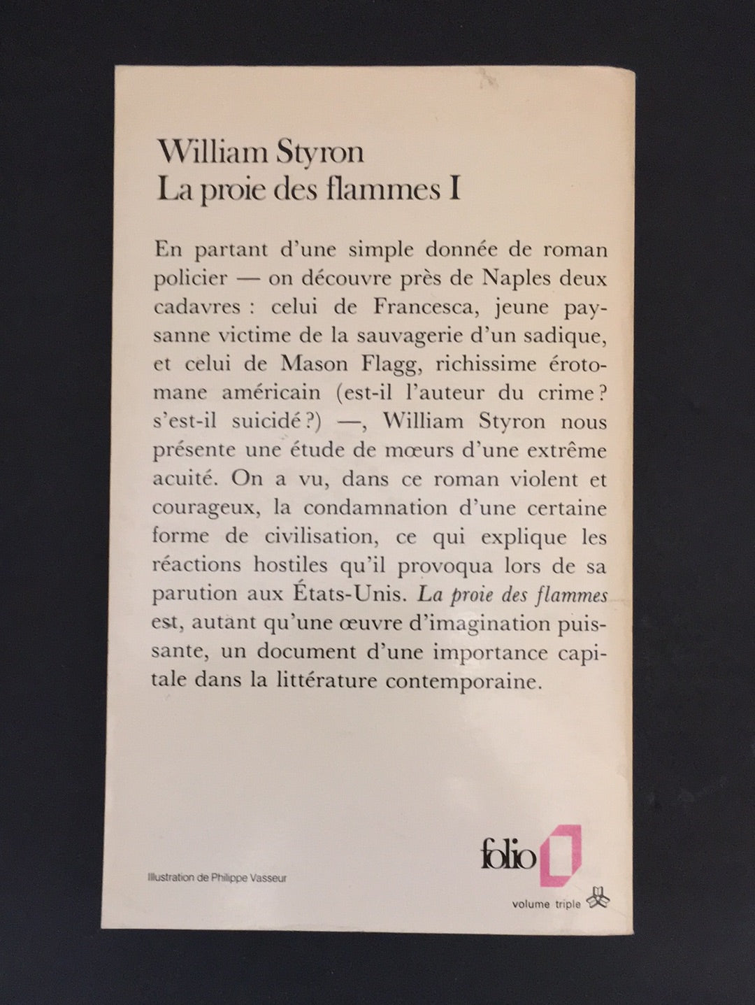 LA PROIE DES FLAMMES - TOME 01