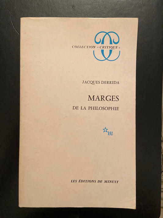 MARGES DE LA PHILOSOPHIE