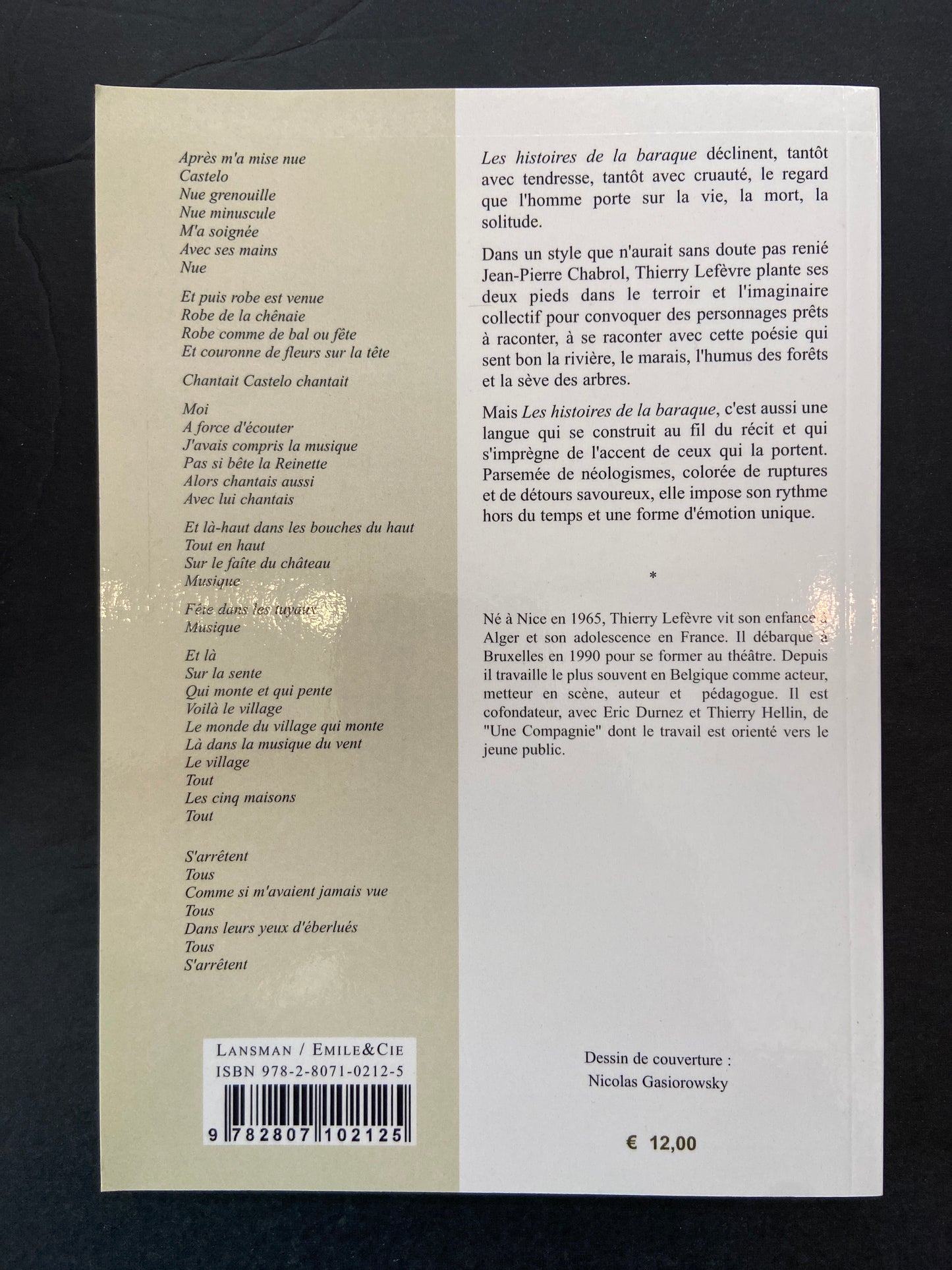 LES HISTOIRES DE LA BARAQUE