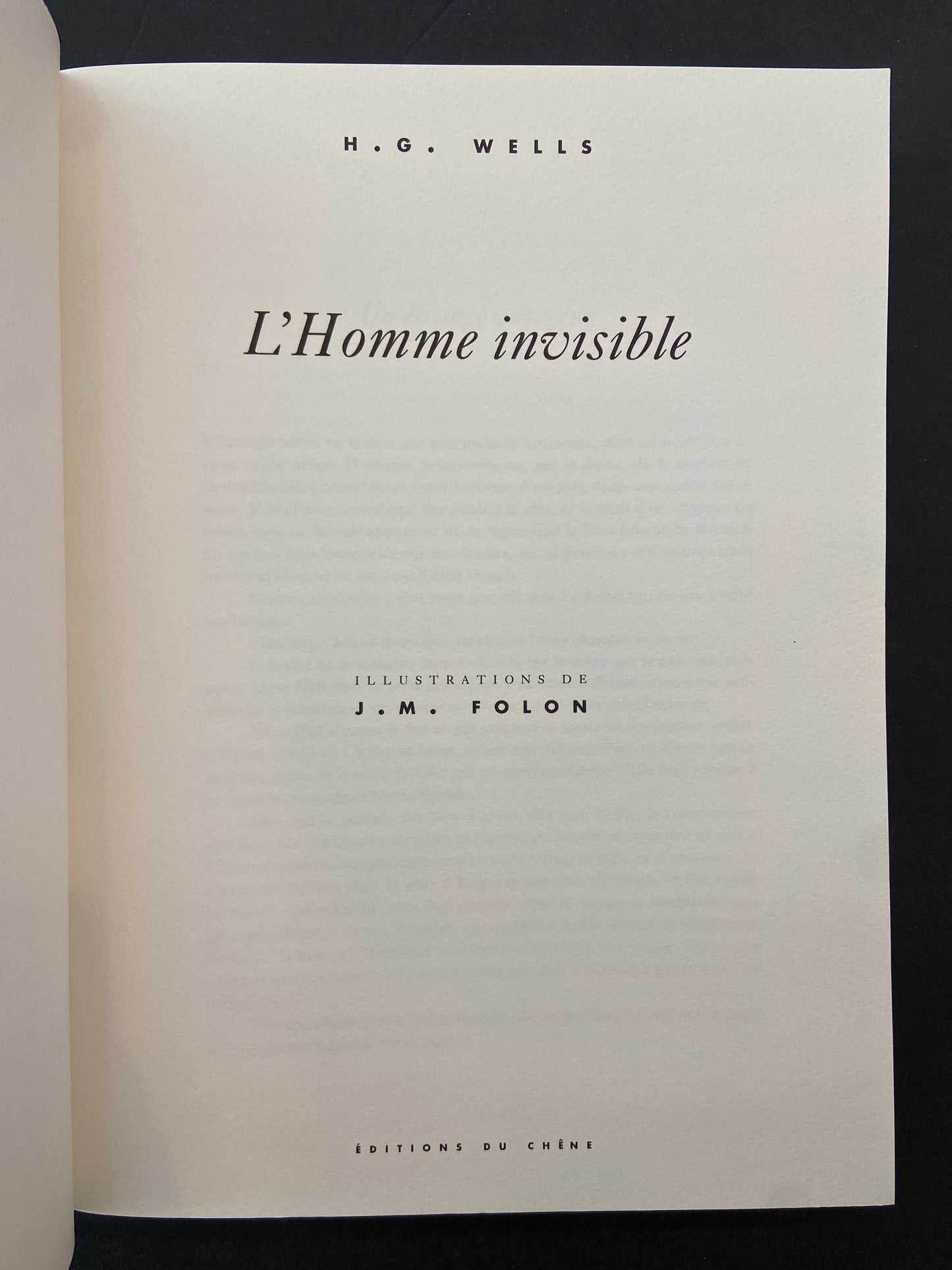 L'HOMME INVISIBLE