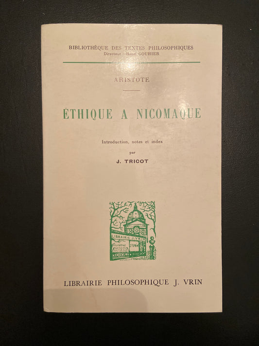 ÉTHIQUE À NICOMAQUE