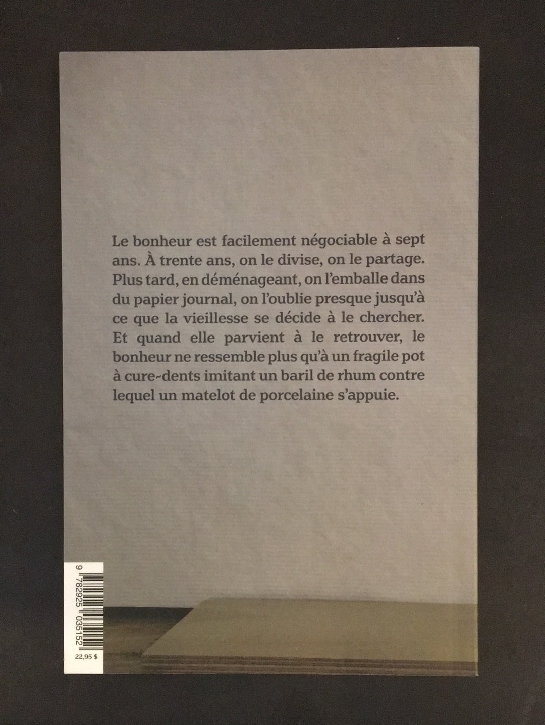 LE MARIN QUI N'ARRIVE QU'À LA FIN