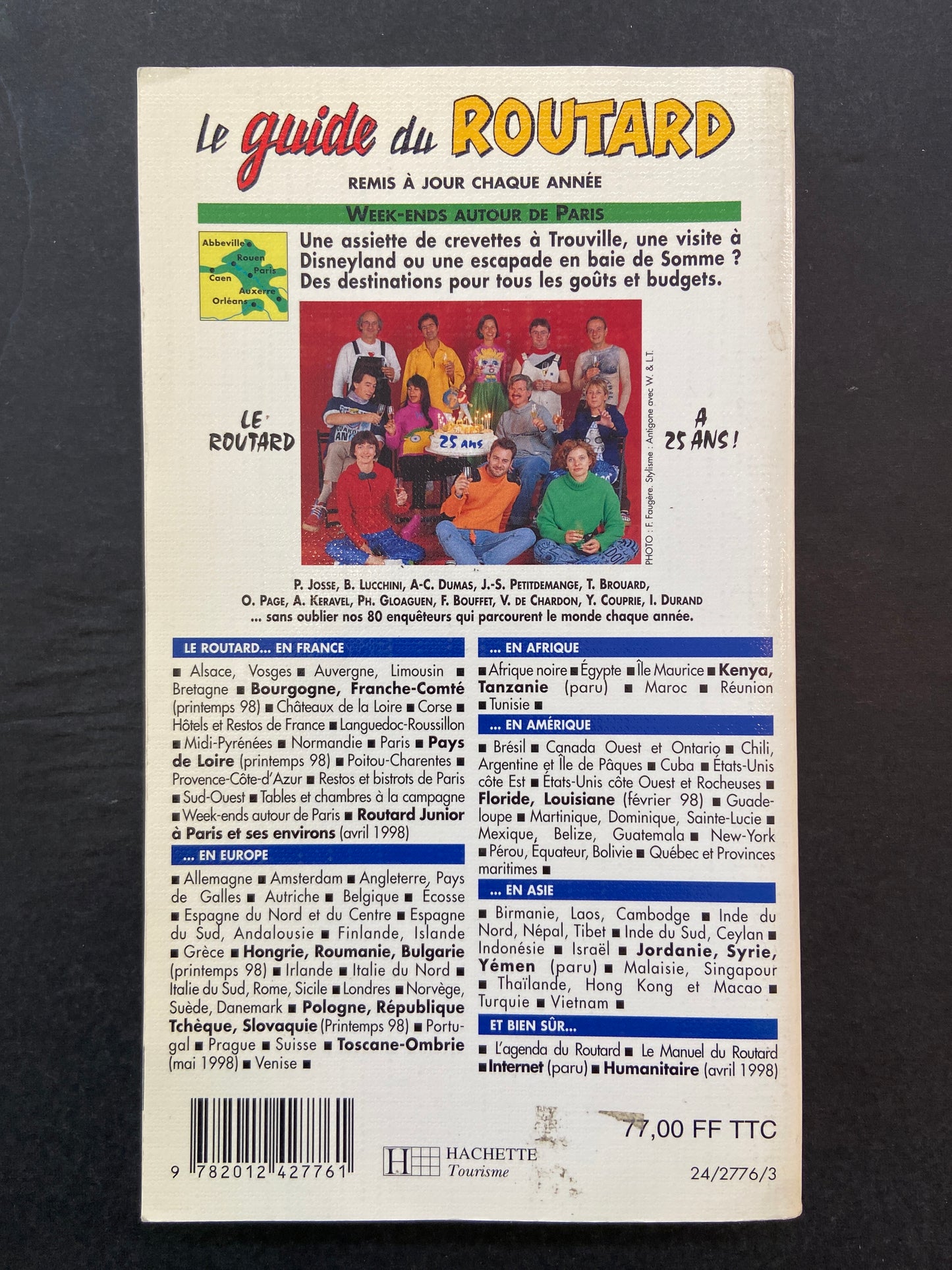 LE GUIDE DU ROUTARD - WEEK-ENDS AUTOUR DE PARIS (1998)