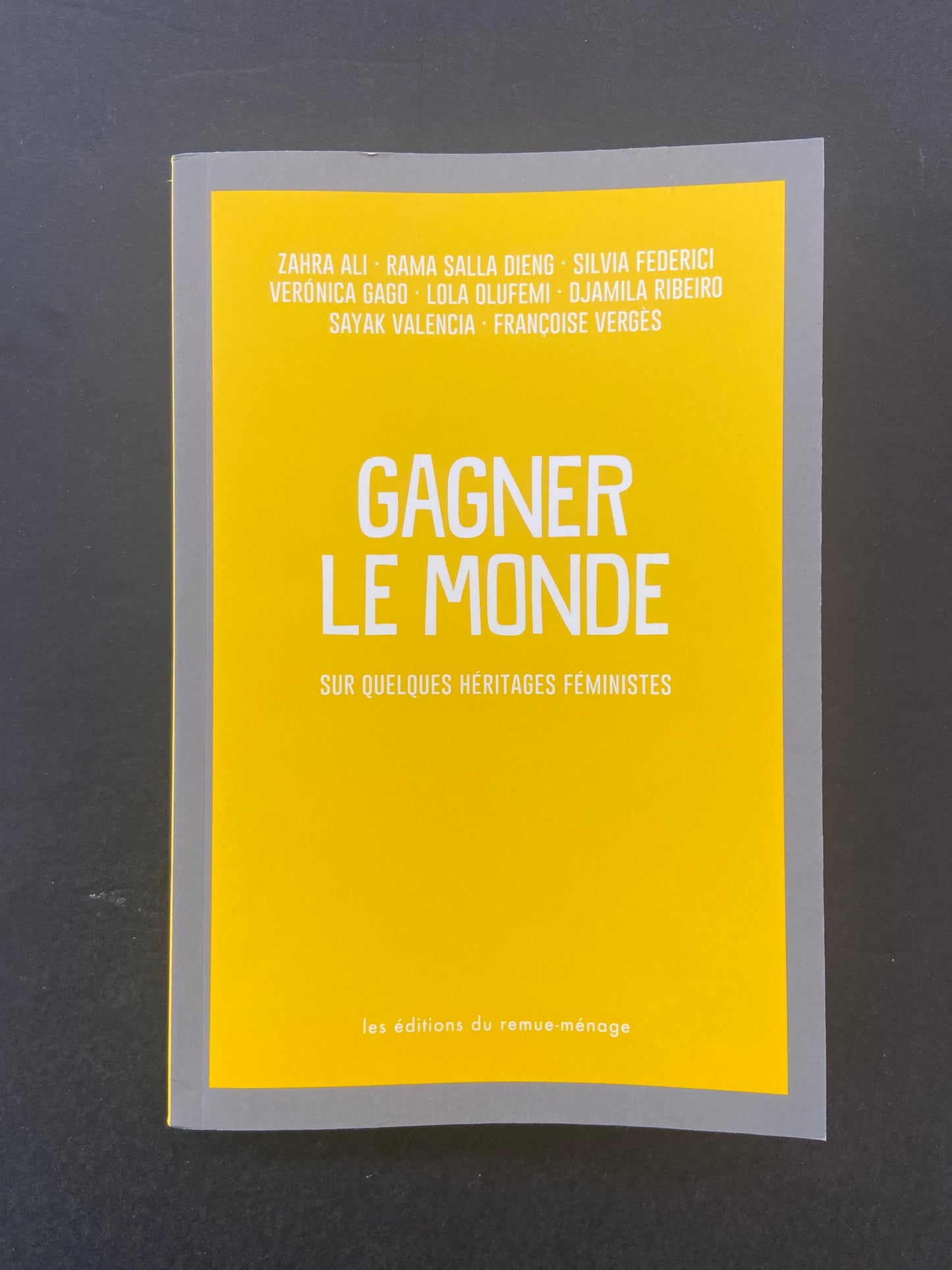 GAGNER LE MONDE - SUR QUELQUES HÉRITAGES FÉMINISTES