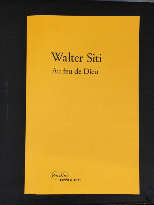 AU FEU DE DIEU