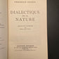 DIALECTIQUE DE LA NATURE