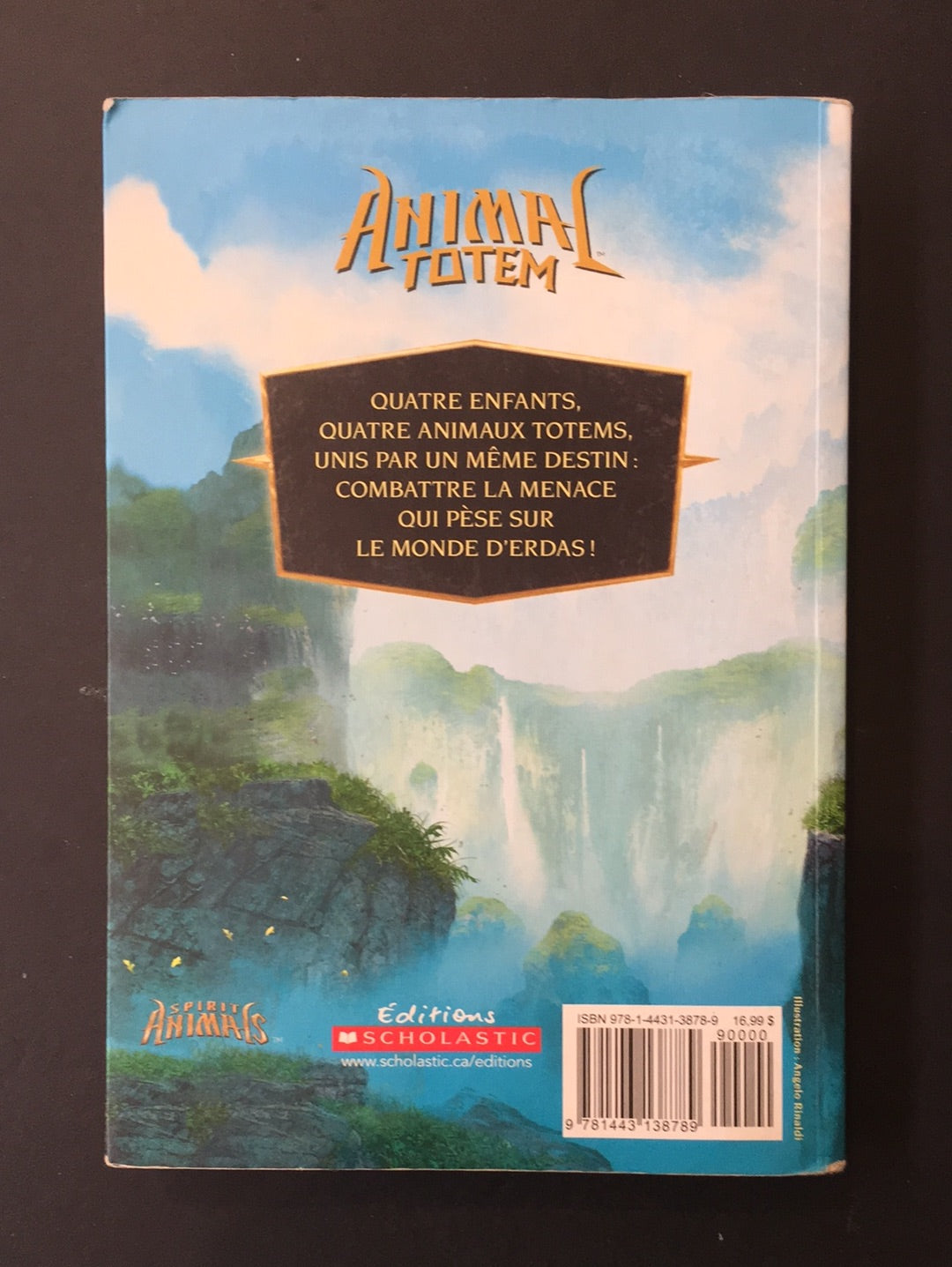 ANIMAL TOTEM - T.01 LES QUATRE ÉLUS