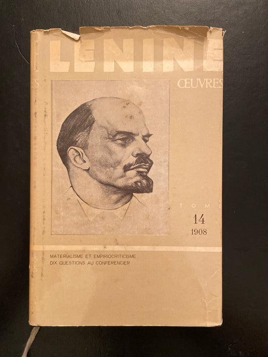 OEUVRES - TOME 14 - MATÉRIALISME ET EMPIRIOCRITICISME