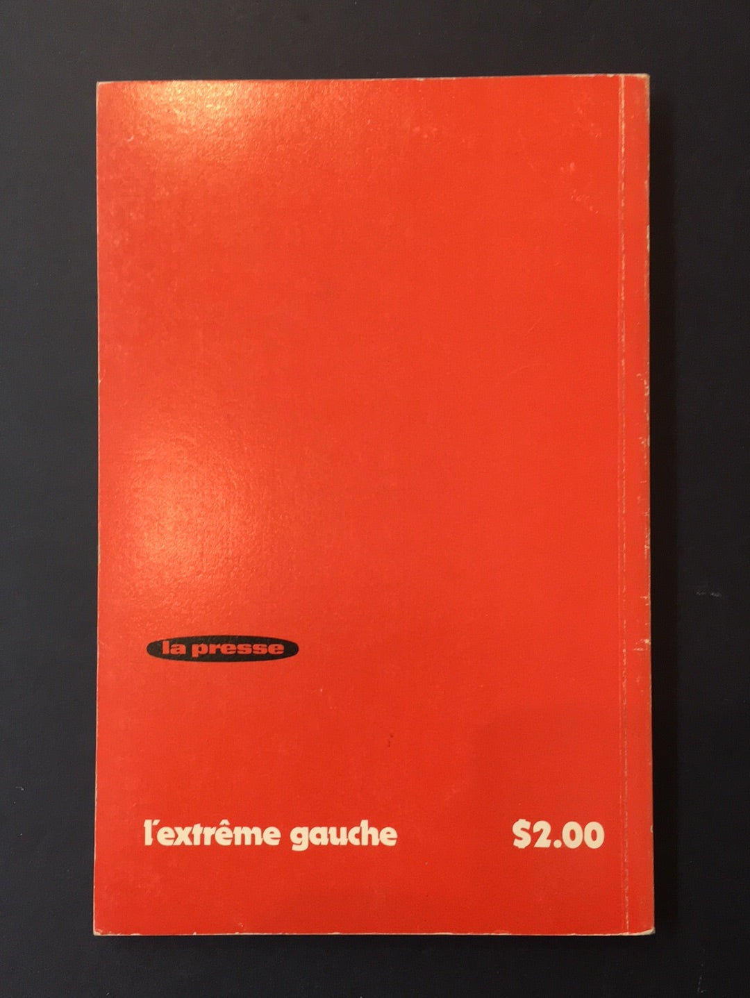 L'EXTRÊME GAUCHE