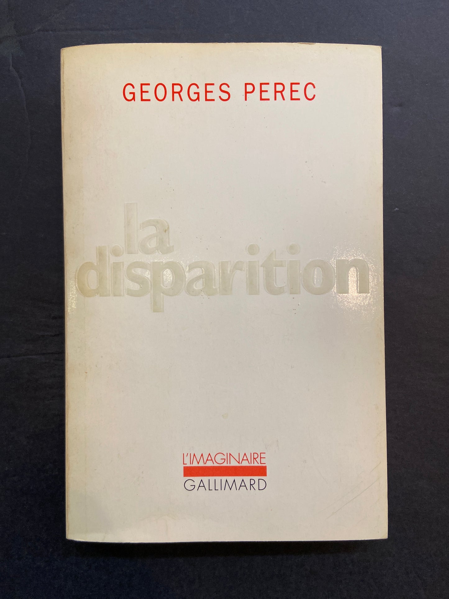 LA DISPARITION