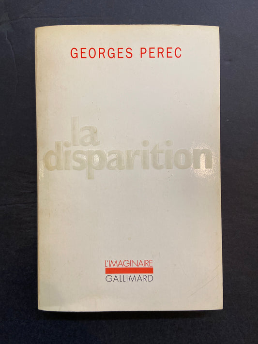 LA DISPARITION
