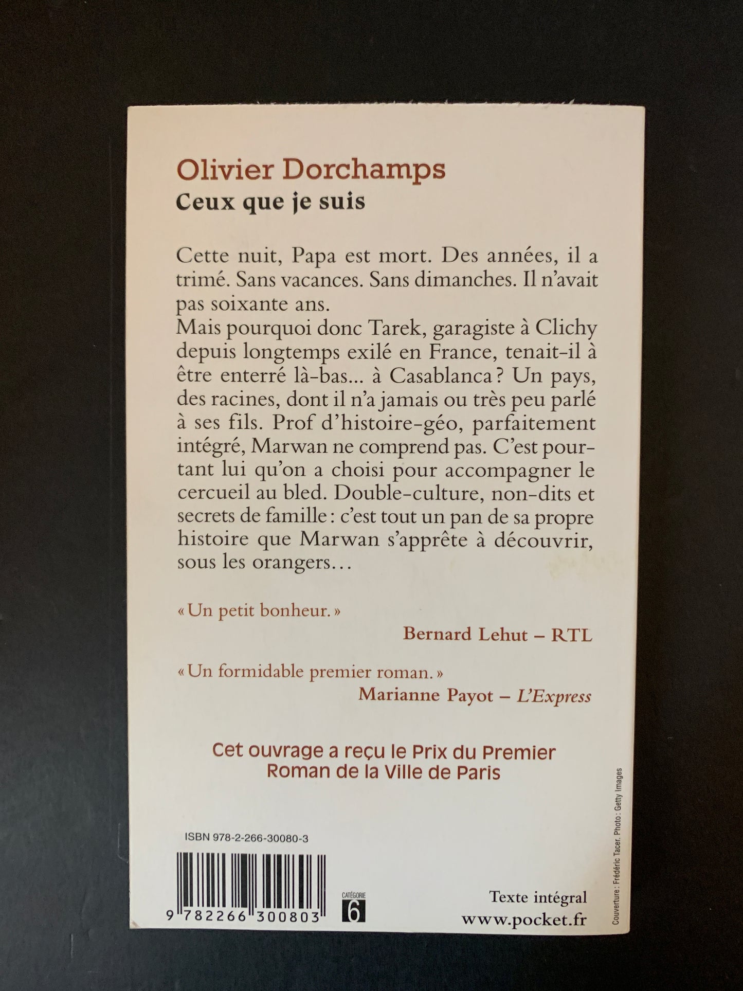 CEUX QUE JE SUIS