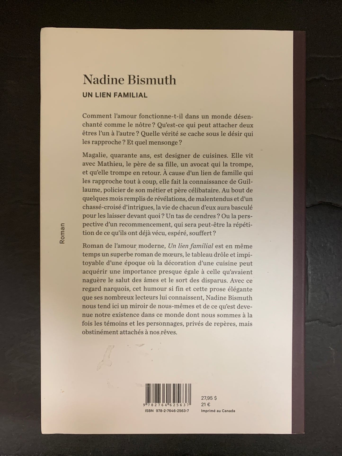 UN LIEN FAMILIAL
