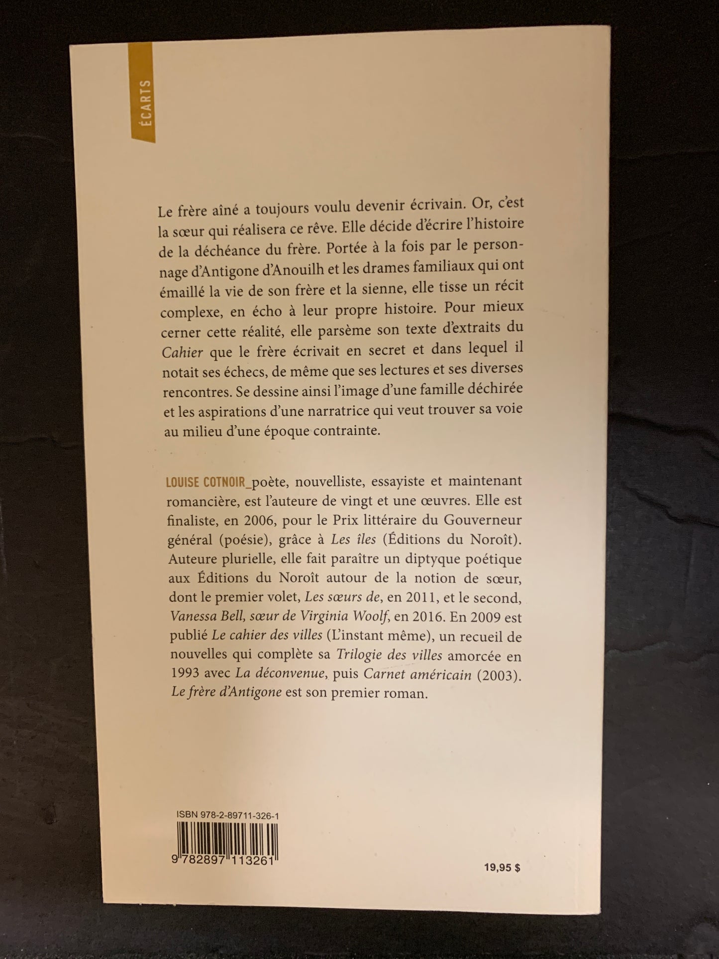 LE FRÈRE D'ANTIGONE