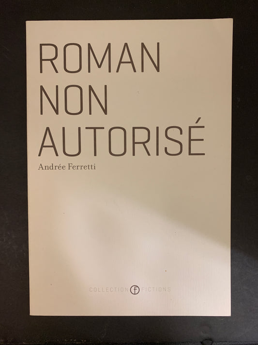 ROMAN NON AUTORISÉ
