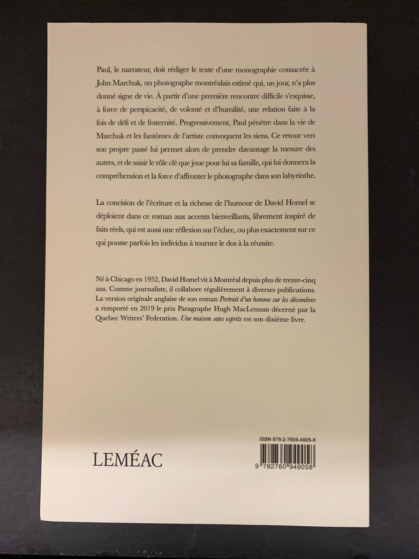 UNE MAISON SANS ESPRITS