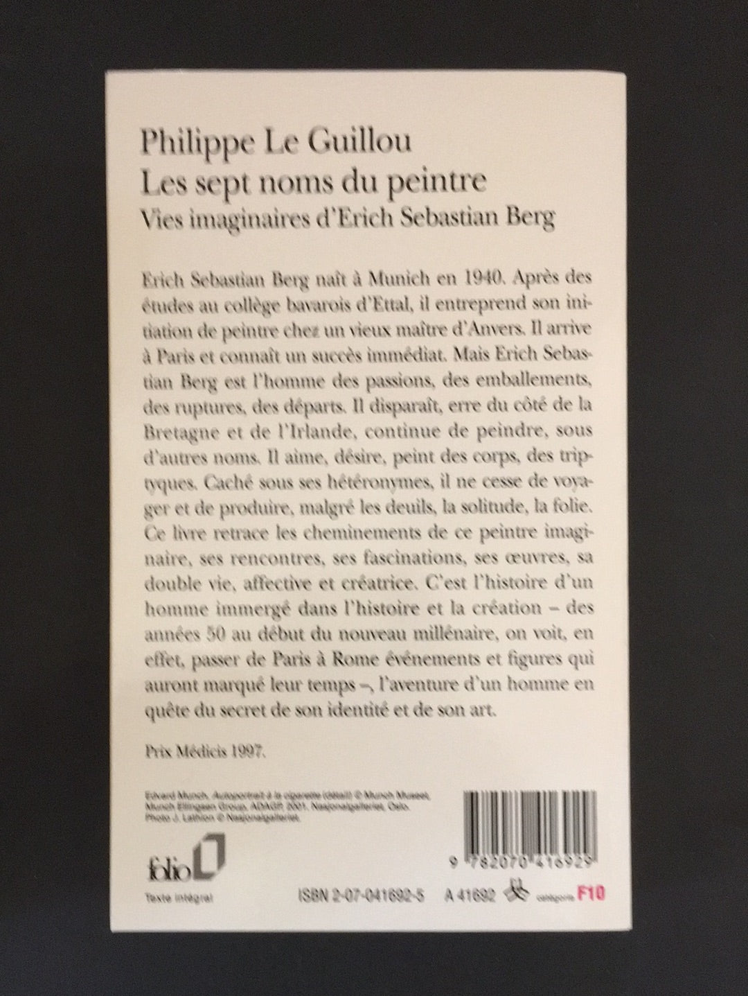 LES SEPT NOMS DU PEINTRE.