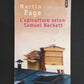 L'APICULTURE SELON SAMUEL BECKETT.