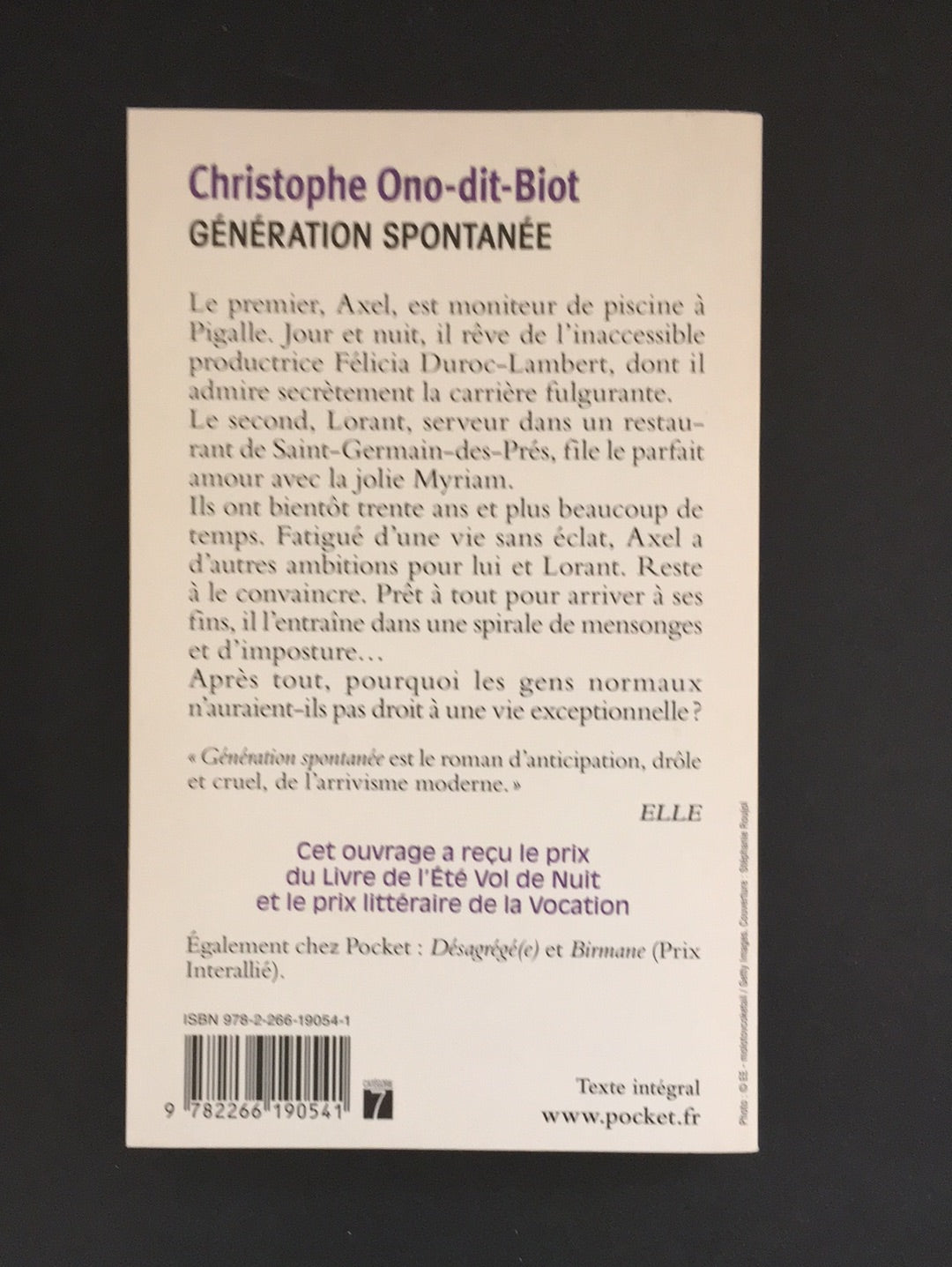 GÉNÉRATION SPONTANÉE