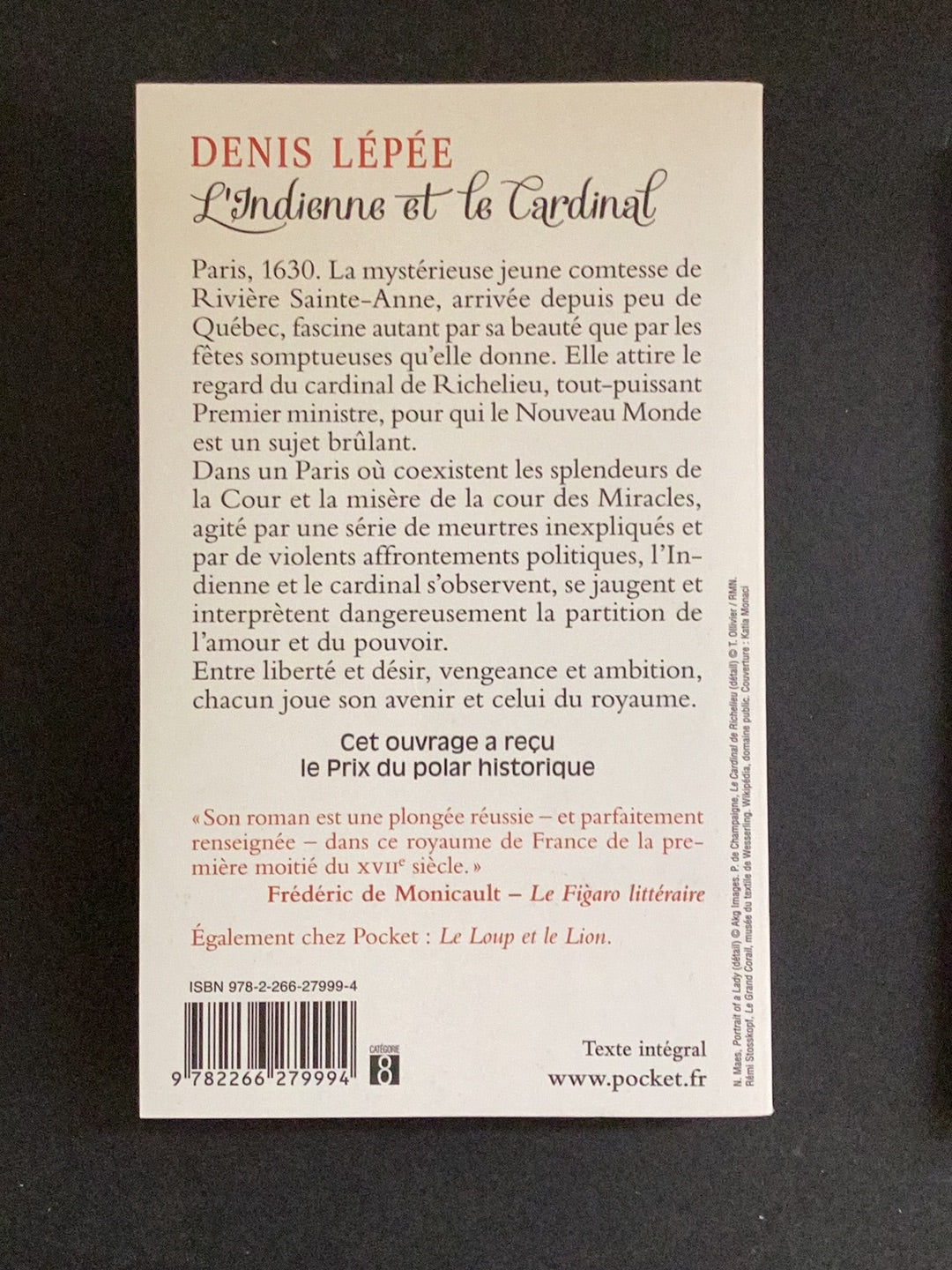 L'INDIENNE ET LE CARDINAL.