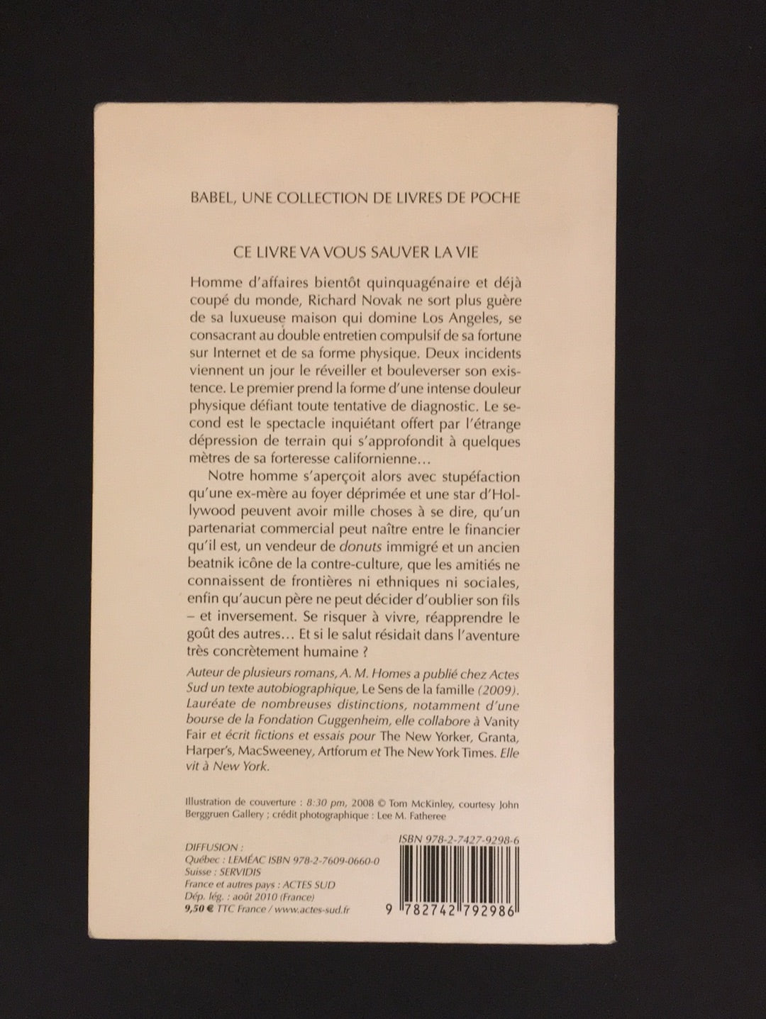 CE LIVRE VA VOUS SAUVER LA VIE