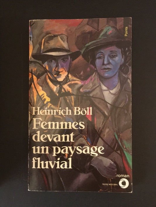 FEMMES DEVANT UN PAYSAGE FLUVIAL