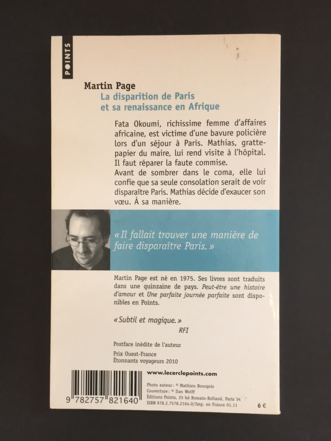 LA DISPARITION DE PARIS ET SA RENAISSANCE EN AFRIQUE