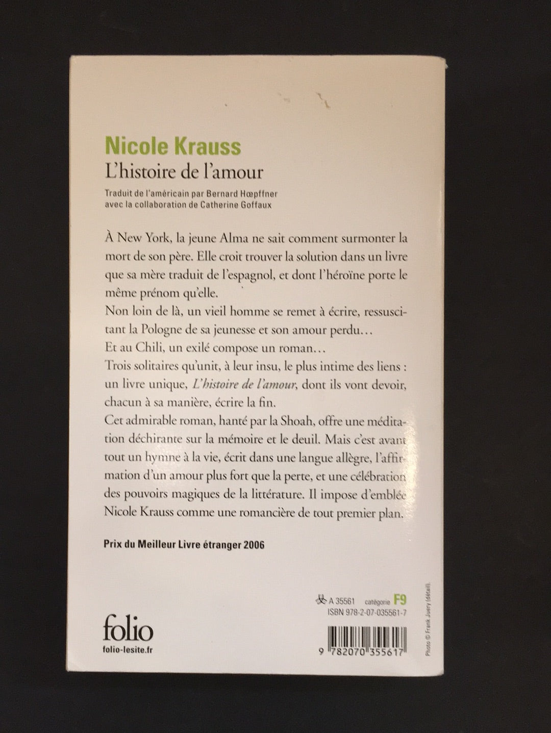L'HISTOIRE DE L'AMOUR