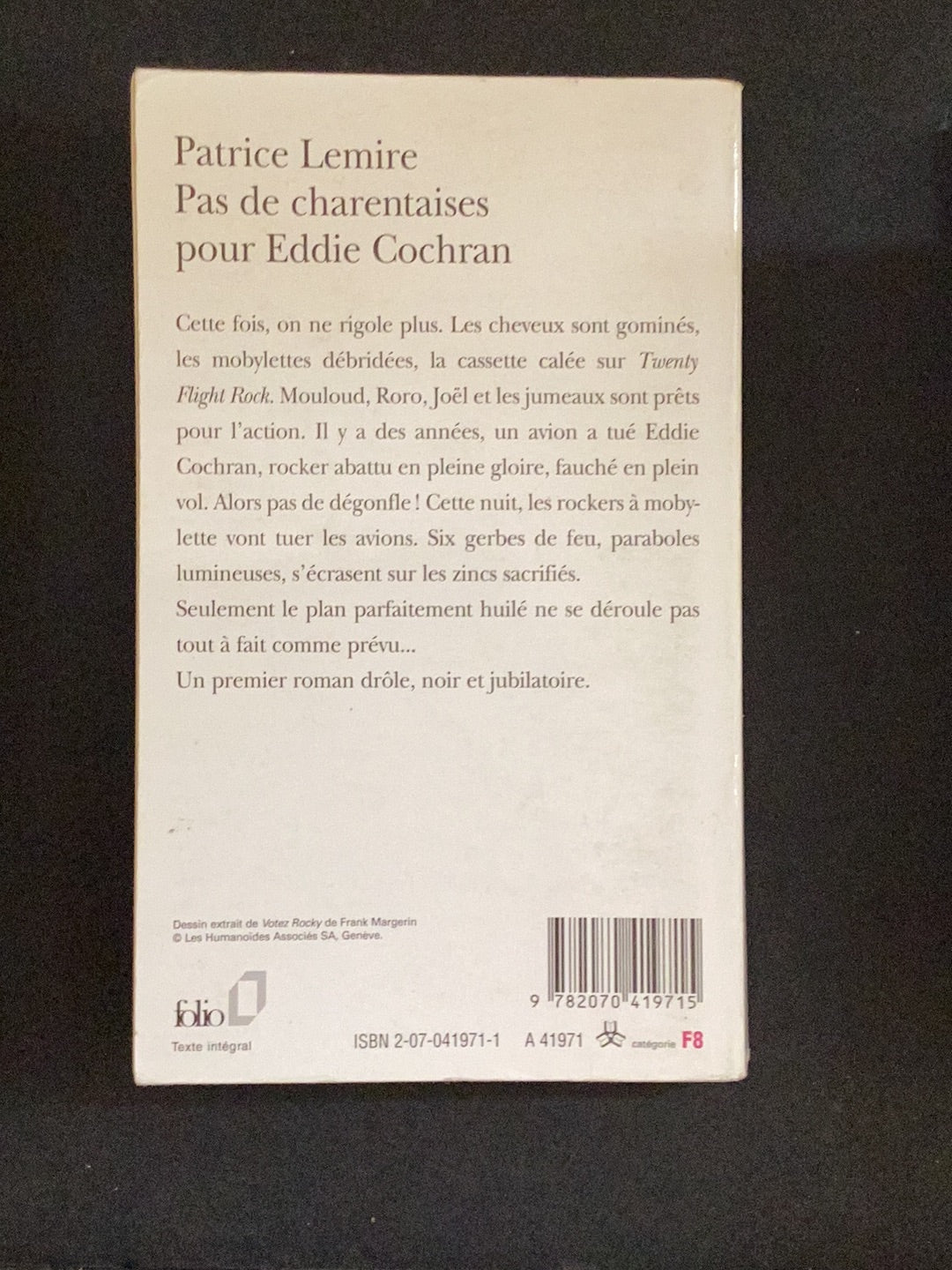PAS DE CHARENTAISES POUR EDDIE COCHRAN