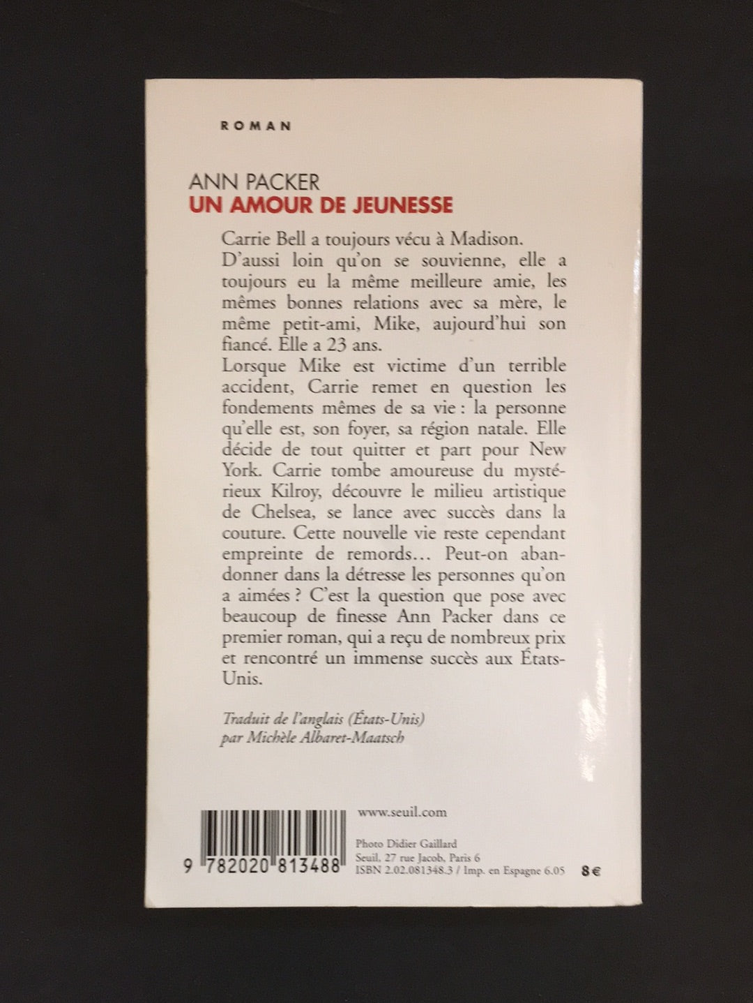 UN AMOUR DE JEUNESSE