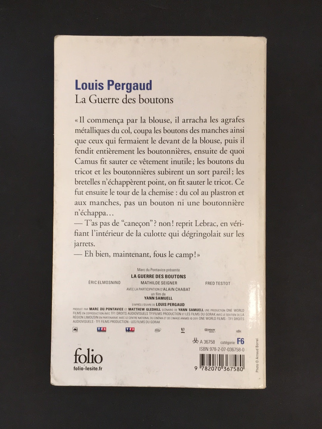 LA GUERRE DES BOUTONS