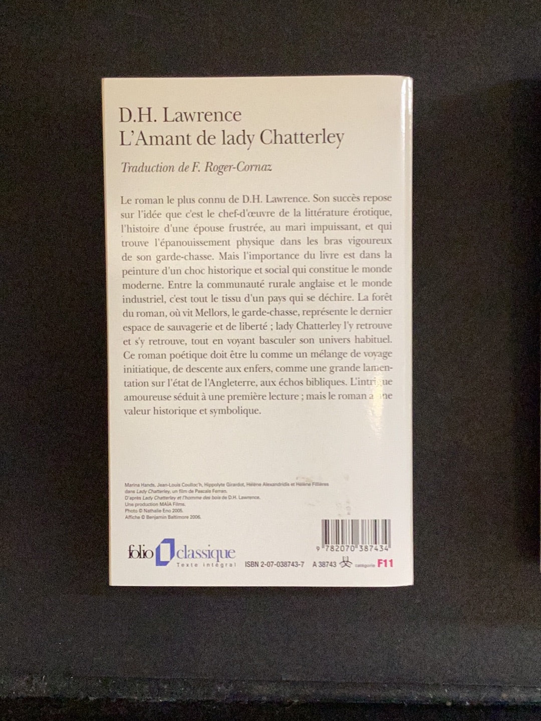 L'AMANT DE LADY CHATTERLEY
