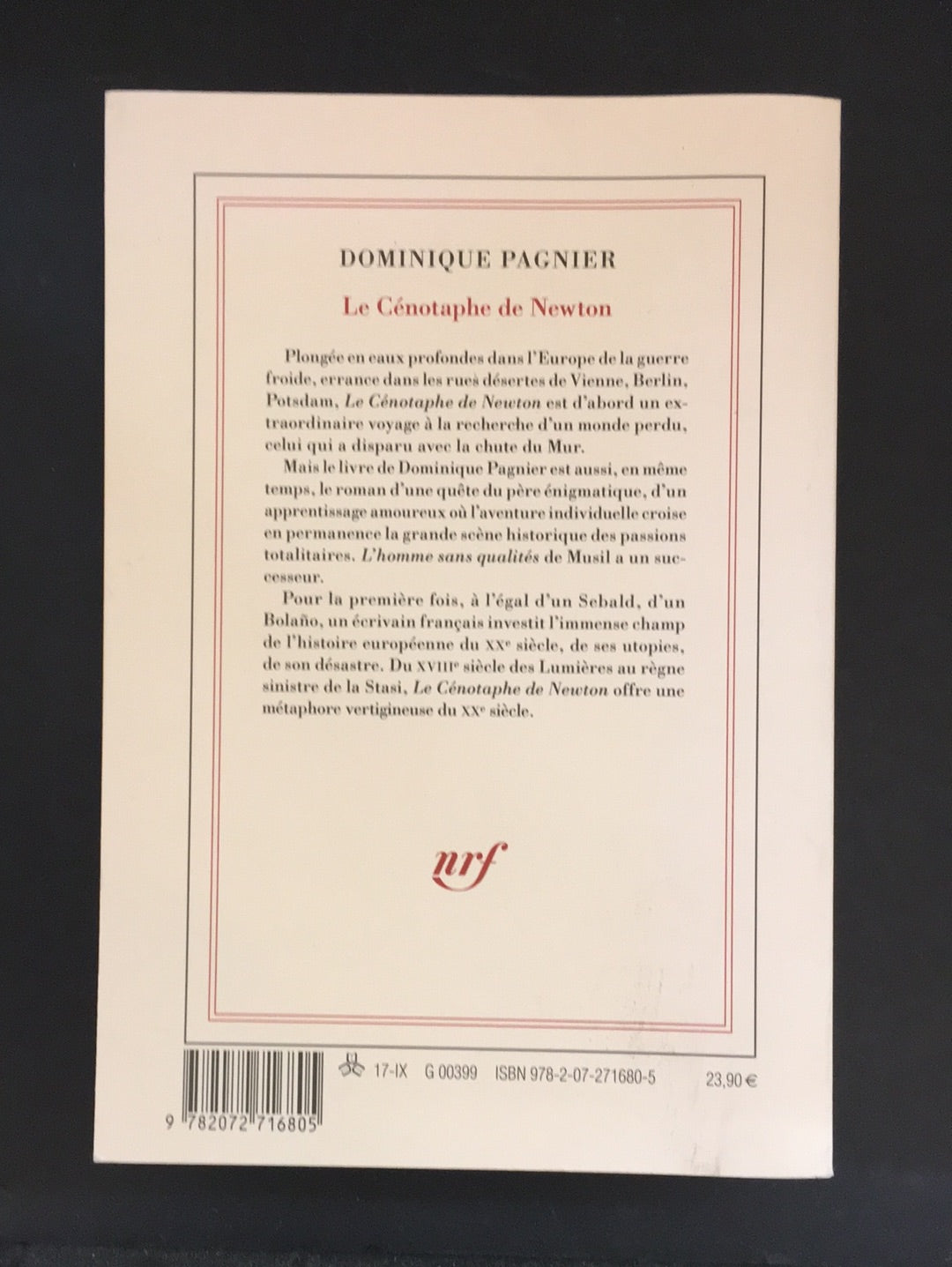 LE CÉNOTAPHE DE NEWTON.