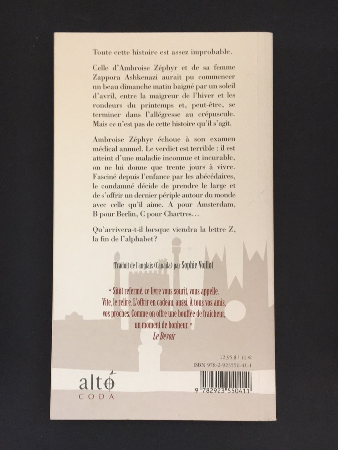 LA FIN DE L'ALPHABET