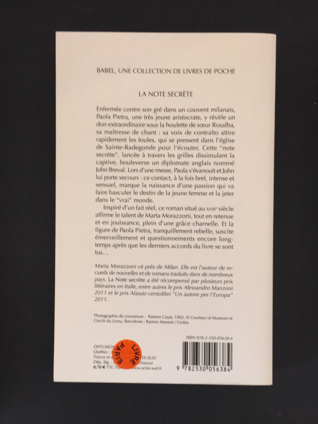 LA NOTE SECRÈTE