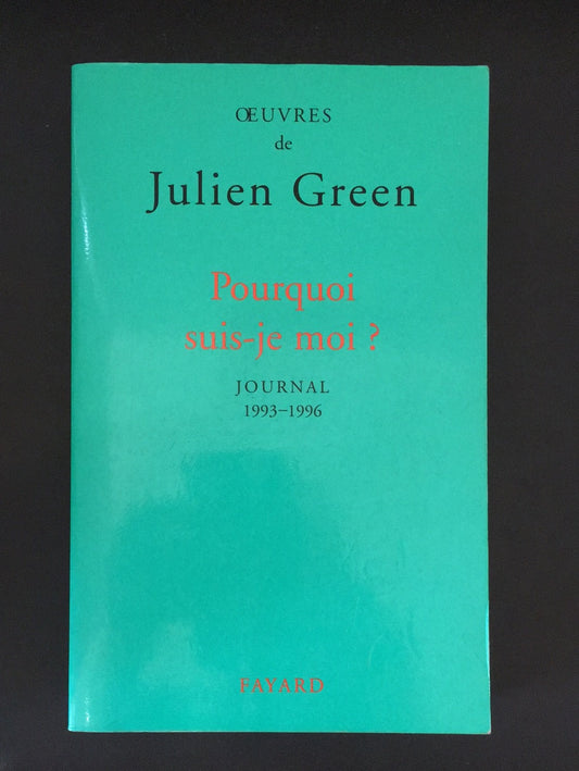 POURQUOI SUIS-JE MOI?