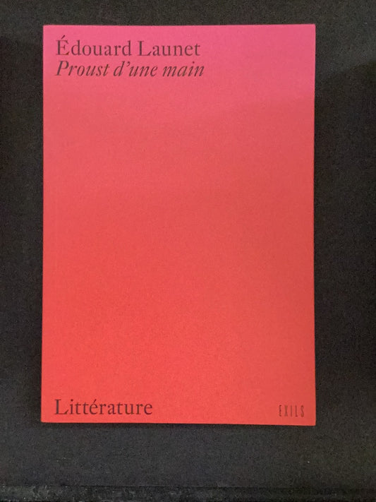 PROUST D'UNE MAIN
