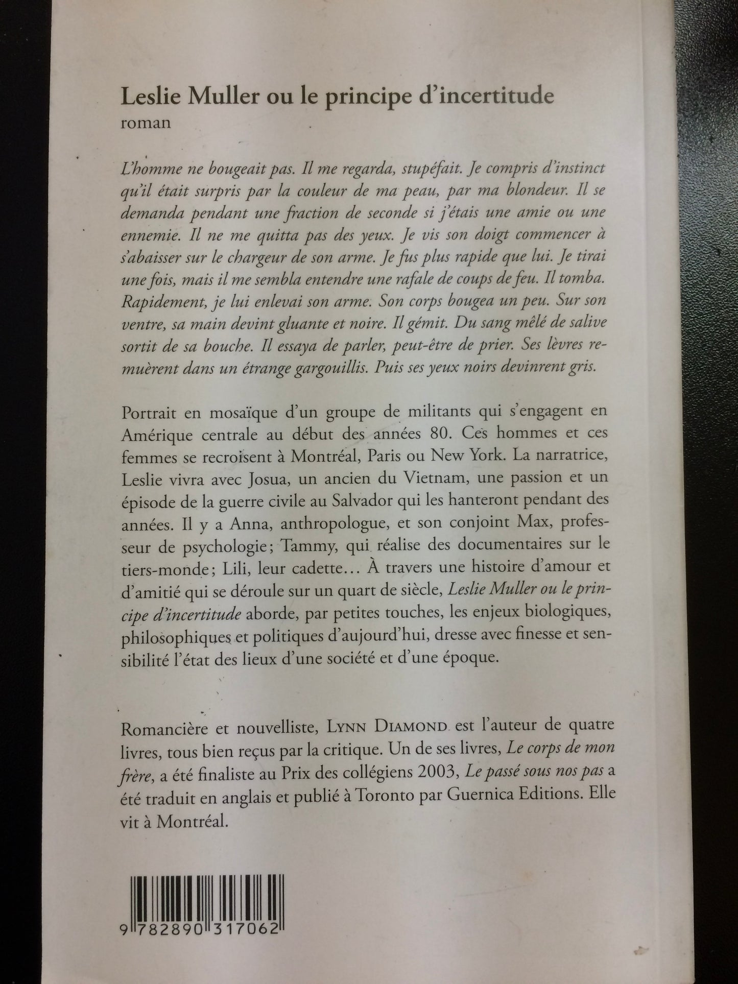 LESLIE MULLER OU LE PRINCIPE D'INCERTITUDE