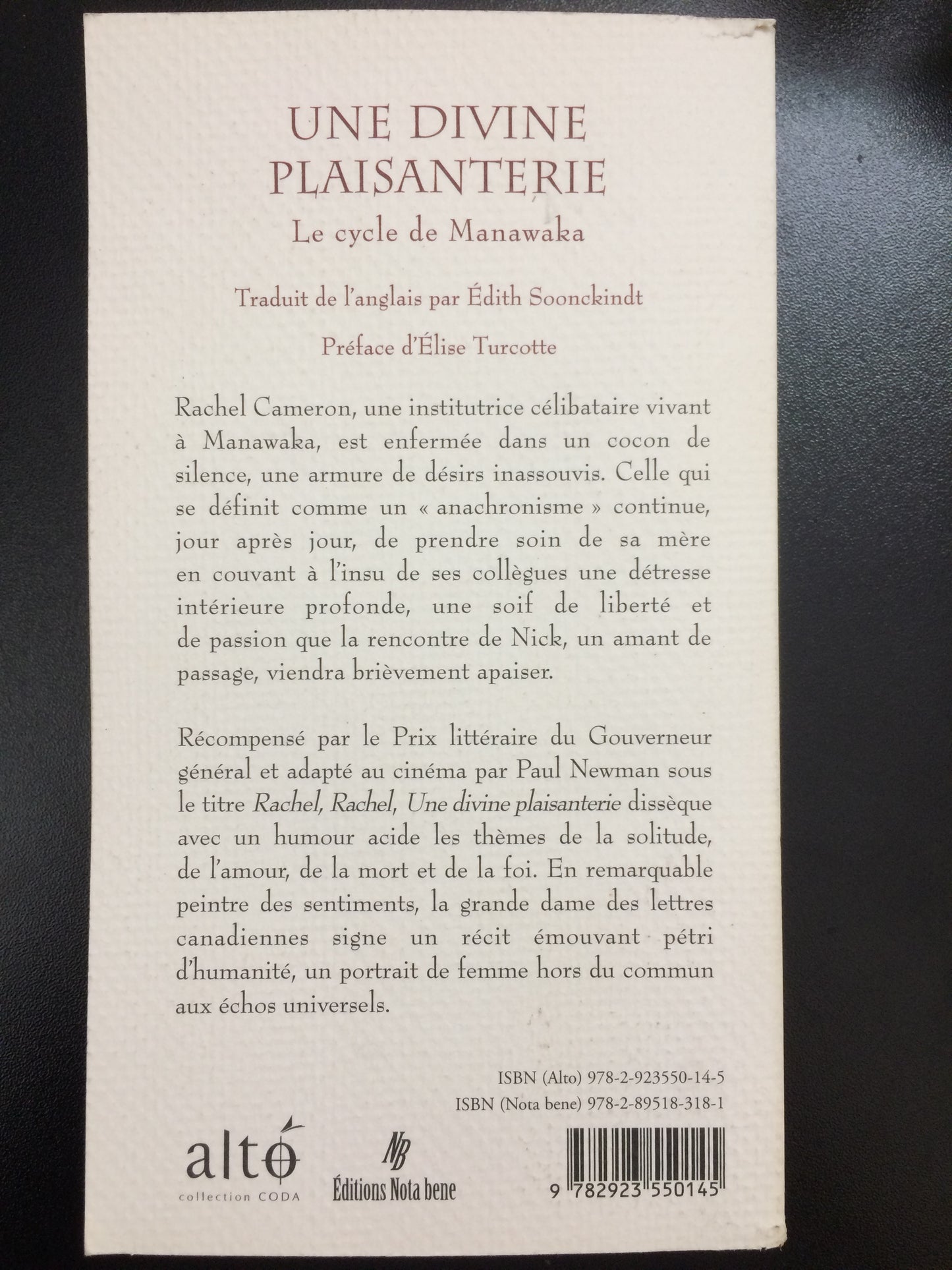 UNE DIVINE PLAISANTERIE