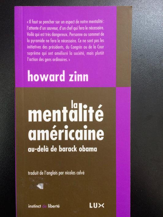 LA MENTALITÉ AMÉRICAINE